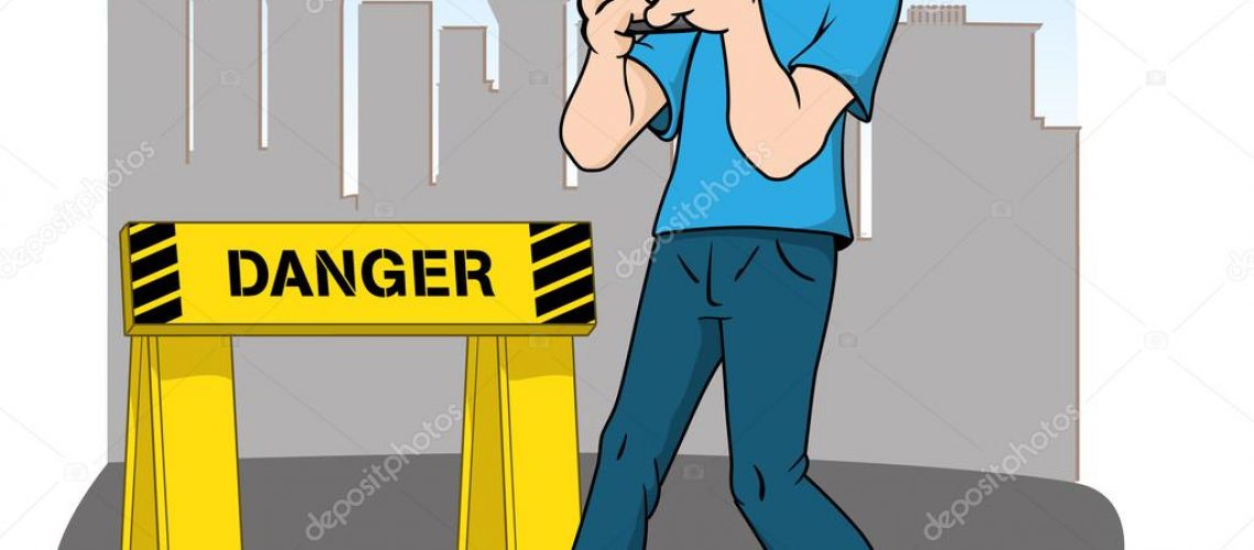 depositphotos_63773485-stock-illustration-inattentive-person-walking-by-smart